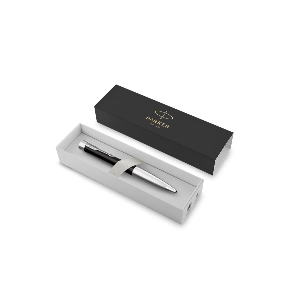 Parker Urban Ballpoint Twist Pen Muted Black Lacquer with Chrome Trim