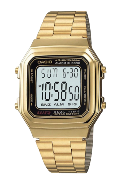 Casio A178WGA-1 Gold