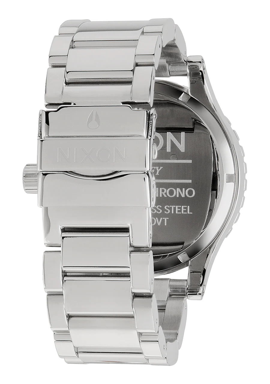 Nixon Mens 51-30 Chronograph Watch - High Polish / White