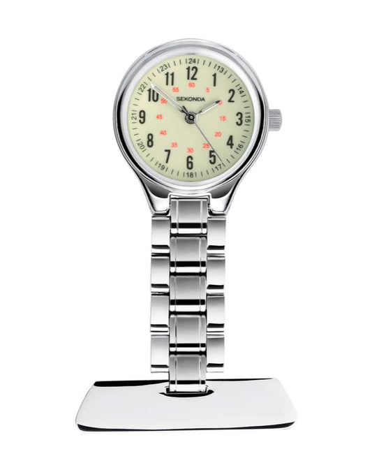 Sekonda Silver Nurse Quartz Watch 27mm SK4015