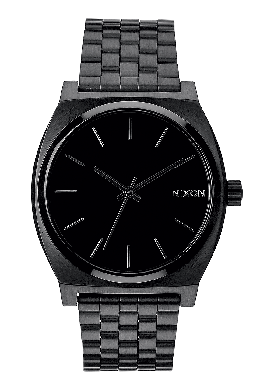 Nixon Mens Time Teller Watch All Black