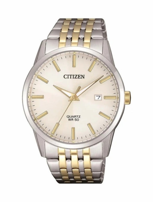 Citizen Men's Quartz 50M Watch BI5006-81P Champagne/Two Tone