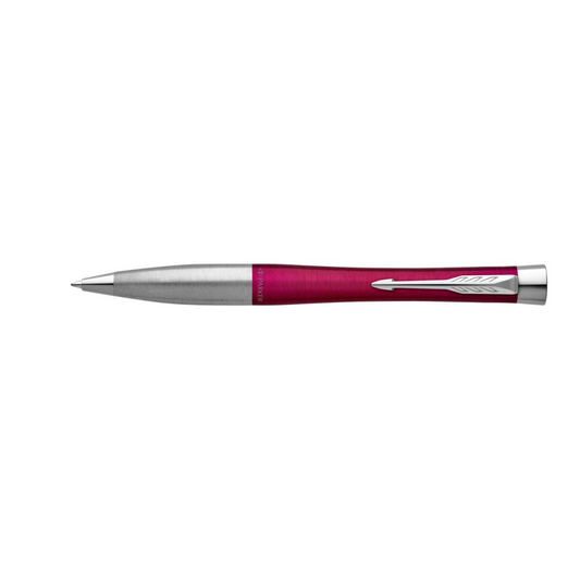 Parker Urban Ballpoint Twist Pen Magenta Lacquer with Chrome Trim