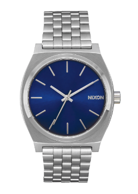 Nixon Mens Time Teller Watch Blue/Silver