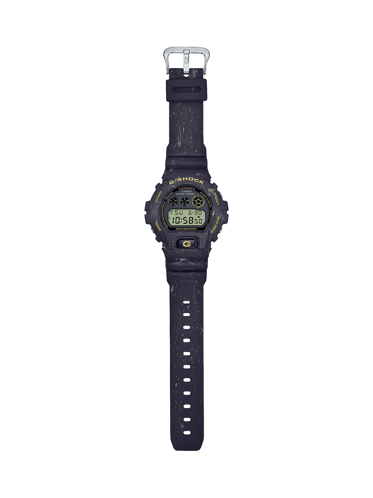 G-Shock DW-6900SW-1D Black with design