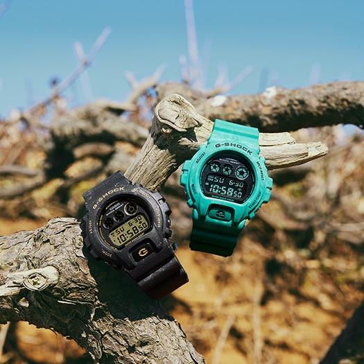 G-Shock DW-6900SW-1D Black with design