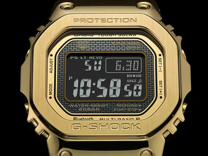 G-Shock Men's Bluetooth Solar Watch GMW-B5000GD-9DR Gold