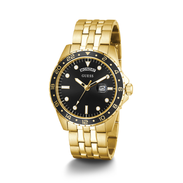 Guess Comet Gold Stainless Steel Watch GW0220G4