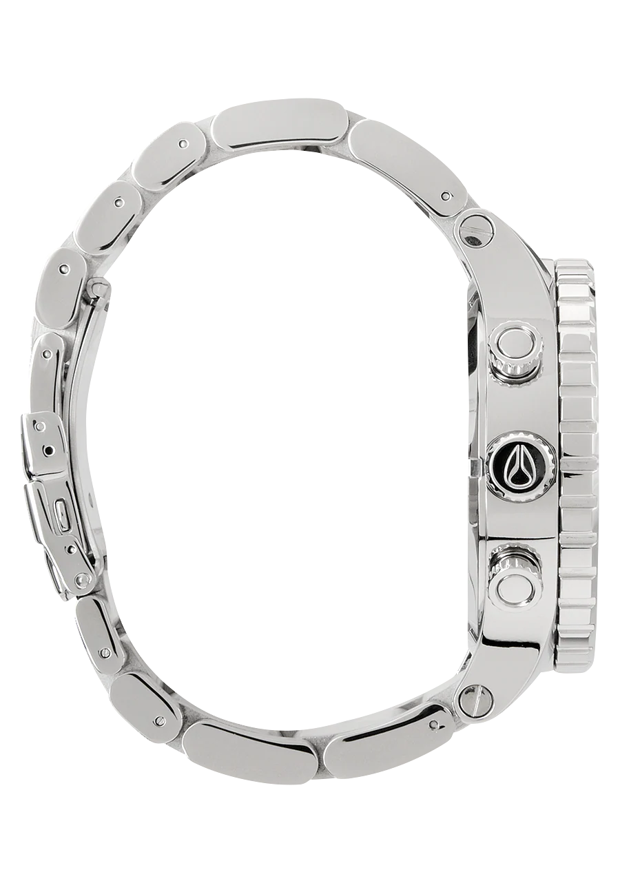 Nixon Mens 51-30 Chronograph Watch - High Polish / White