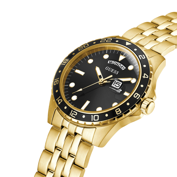 Guess Comet Gold Stainless Steel Watch GW0220G4