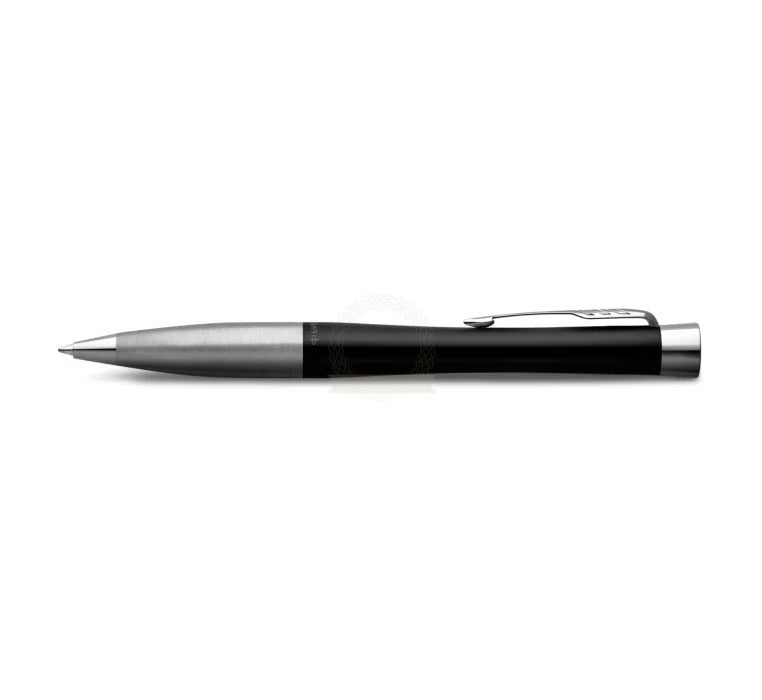 Parker Urban Ballpoint Muted Black Twist Pen Metro Metallic with Chrome Trim