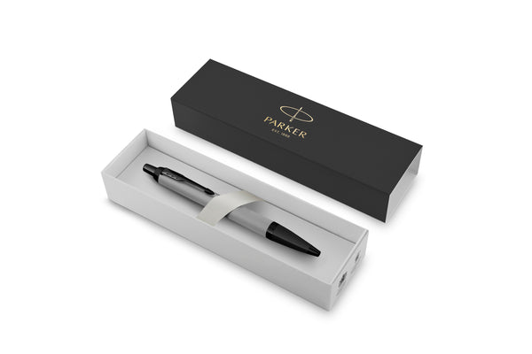Parker IM Ballpoint Pen Matte Grey with Black Trim