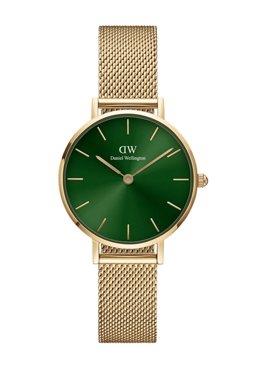 Daniel Wellington Petite Emerald 28mm Gold Emerald DW00100479 Watch