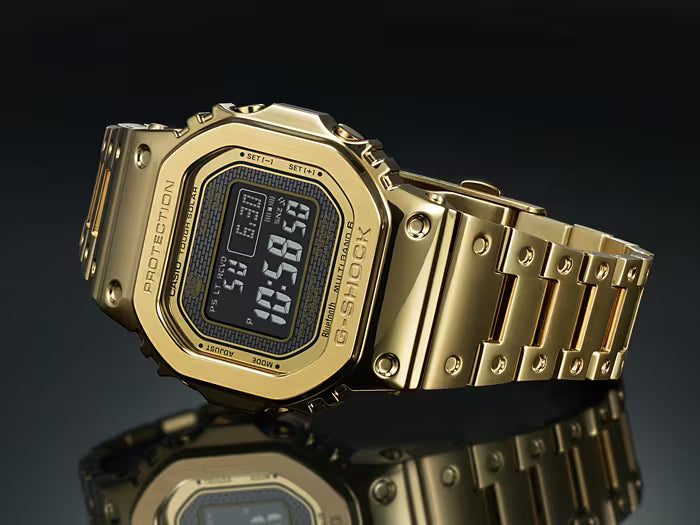 G-Shock Men's Bluetooth Solar Watch GMW-B5000GD-9DR Gold