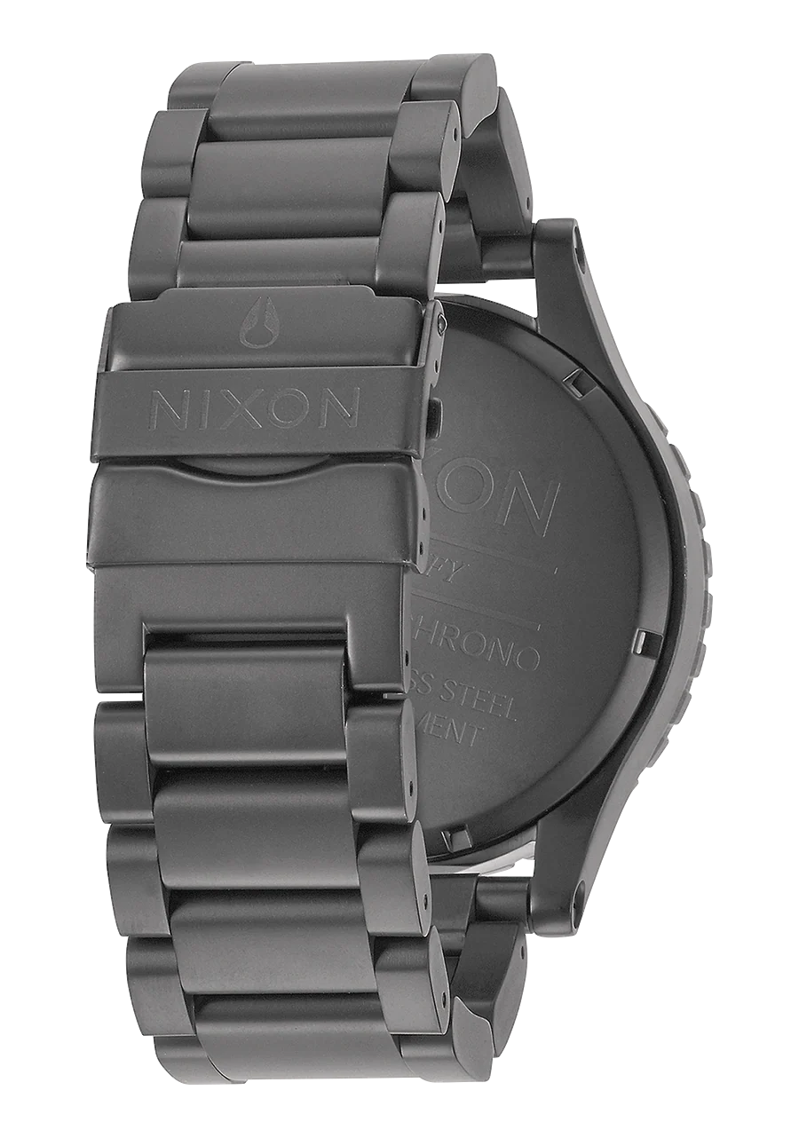 Nixon Mens 51-30 Chronograph Watch -  All Gunmetal