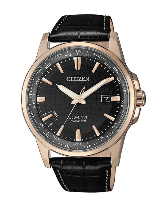Citizen Eco-Drive Men's Watch BX1008-12E Rose Gold/Black