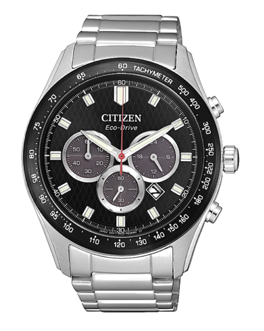 Citizen Mens Eco-Drive Watch CA4454-89E Silver/Black