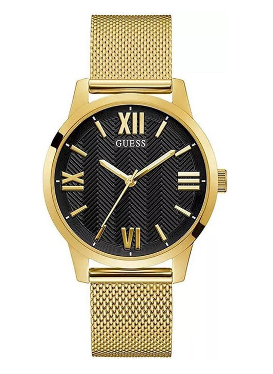 Guess Mens Campbell Watch GW0214G2 Black/Gold