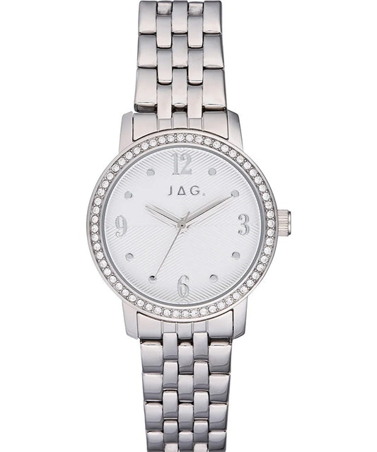 JAG Stephanie Ladies Watch J2440A Silver/Diamontes