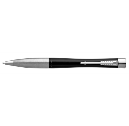 Parker Urban Ballpoint Twist Pen Muted Black Lacquer with Chrome Trim