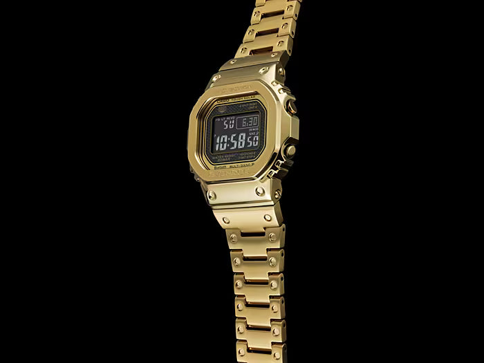 G-Shock Men's Bluetooth Solar Watch GMW-B5000GD-9DR Gold
