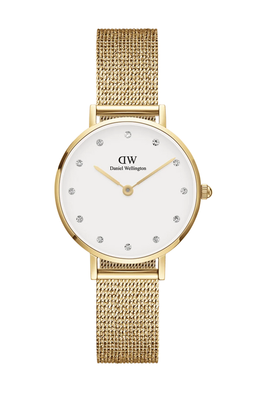 Daniel Wellington Petite Lumine Pressed Evergold 28mm Gold DW00100604 Watch