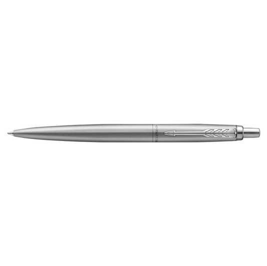 Parker Jotter XL Monochrome Ballpoint Pen Stainless Steel Finish
