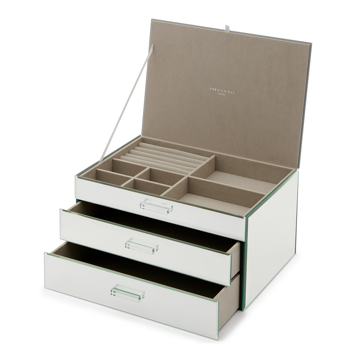 One Six Eight Gabriella Mirror XL Jewellery Box