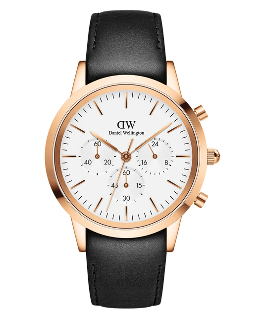 Daniel Wellington Iconic Chronograph Sheffield Rose Gold 42mm DW00100646 Watch