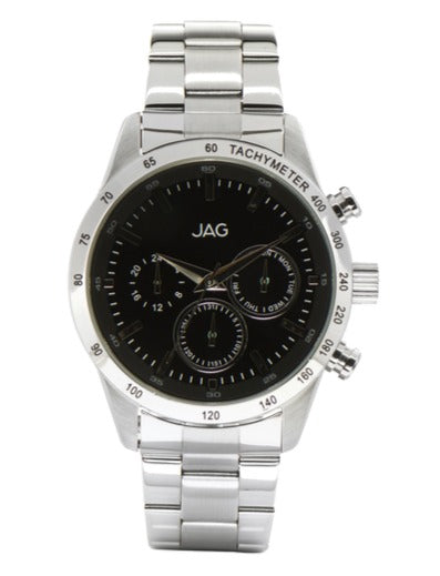 JAG Alain Mens Watch J1960A Black/Silver