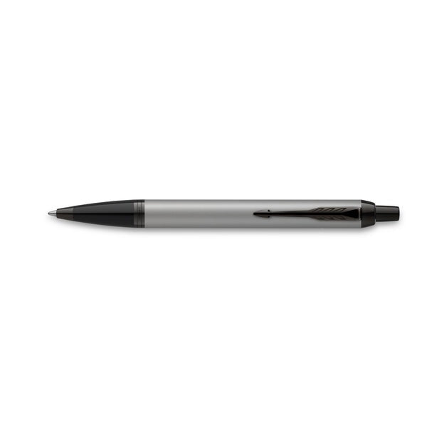 Parker IM Ballpoint Pen Matte Grey with Black Trim