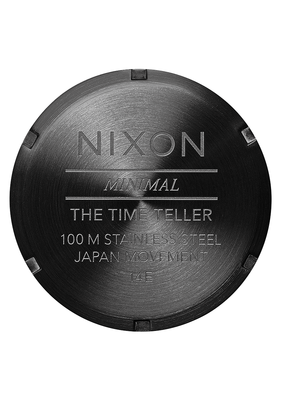 Nixon Mens Time Teller Watch All Black