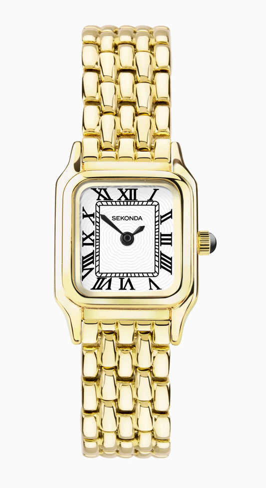 Sekonda Monica Ladies Watch | Gold Alloy Case & Bracelet