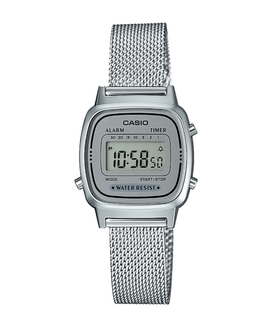 Casio LA-670WEM-7D Silver