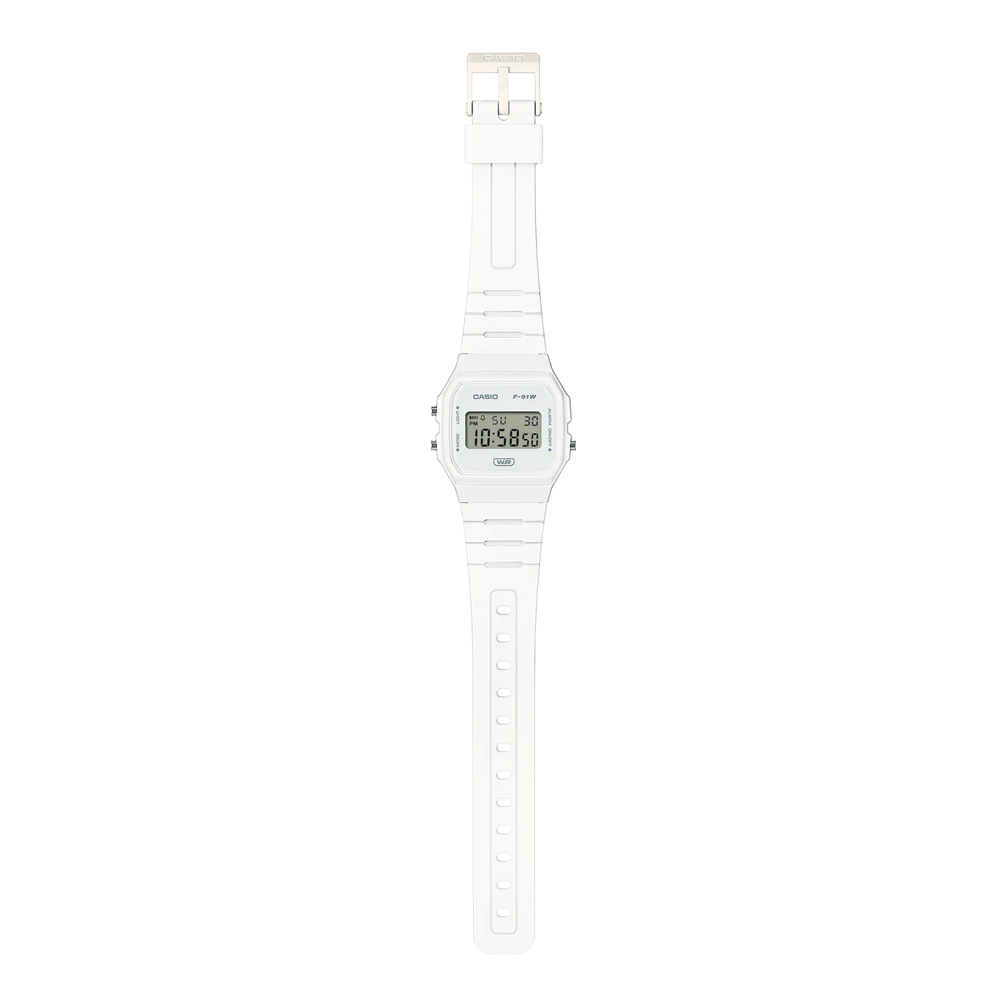 Casio Vintage Digital Watch F-91WB-7A White
