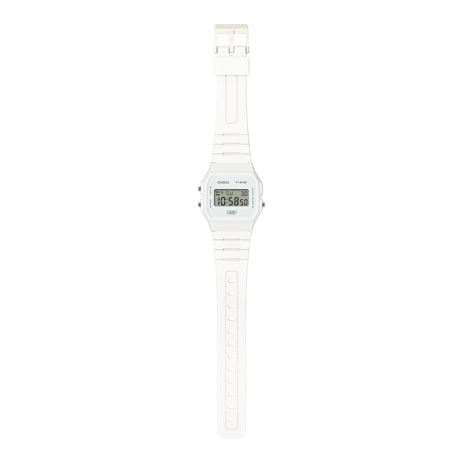 Casio Vintage Digital Watch F-91WB-7A White