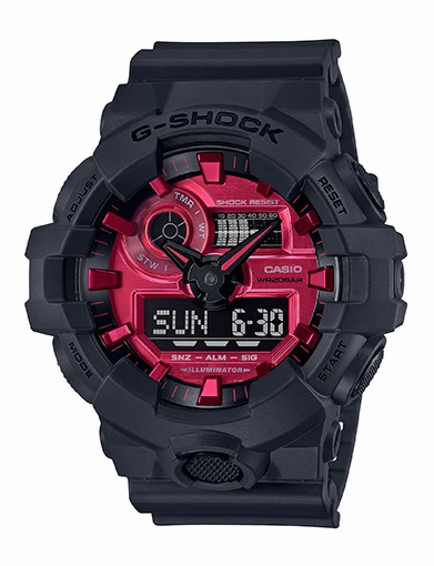 G-Shock GA-700AR-1A Black/Red