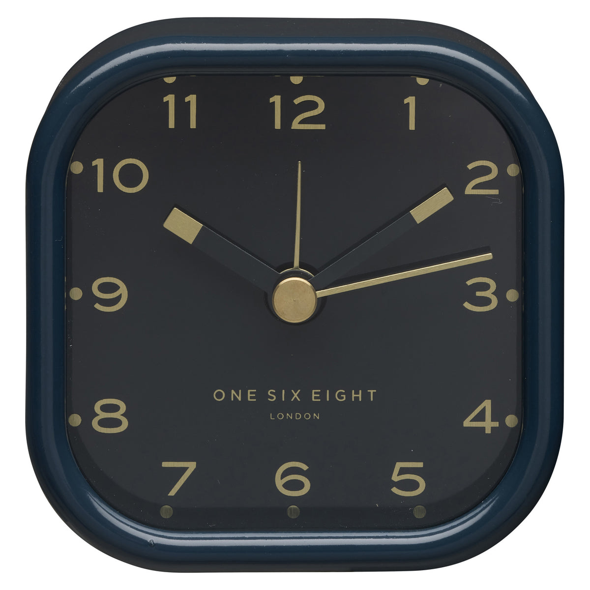 One Six Eight London Lisa Charcoal Grey Alarm Clock