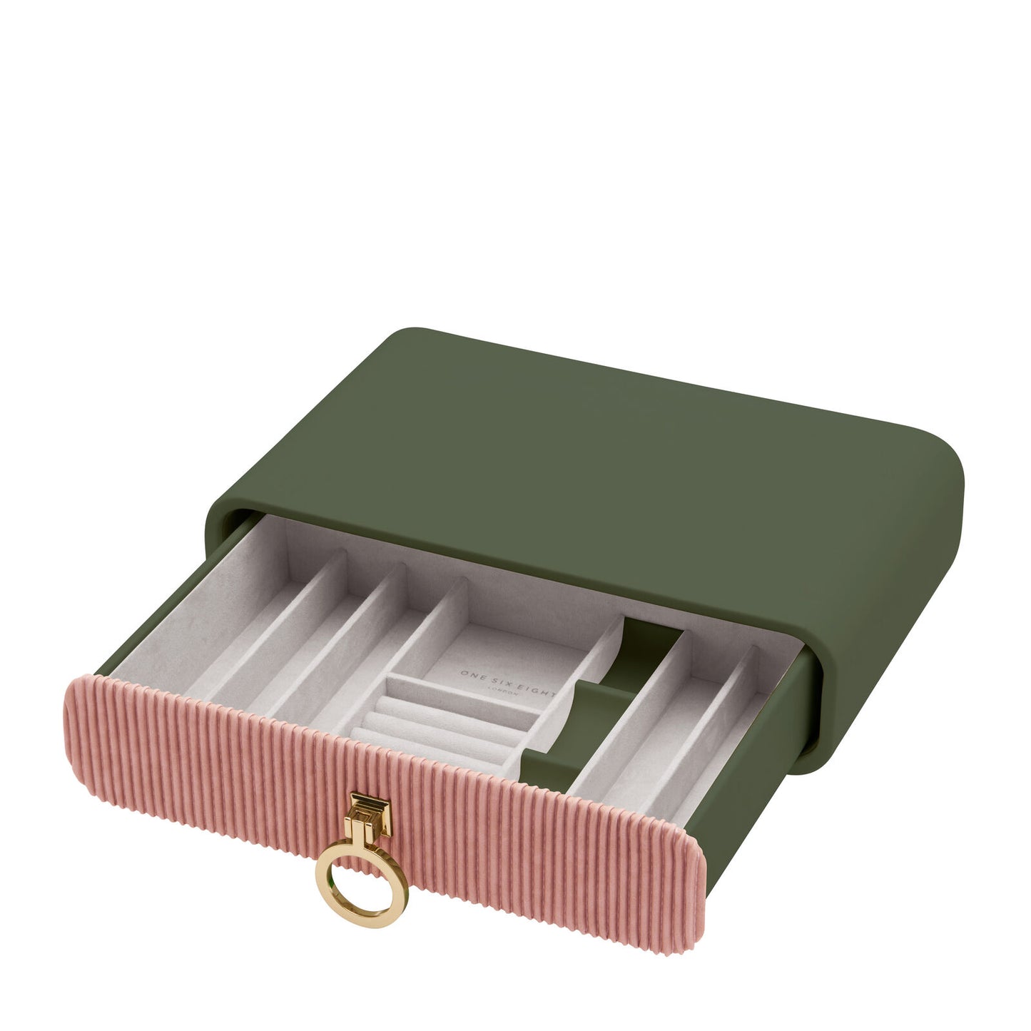 One Six Eight Camille Olive Jewellery Box
