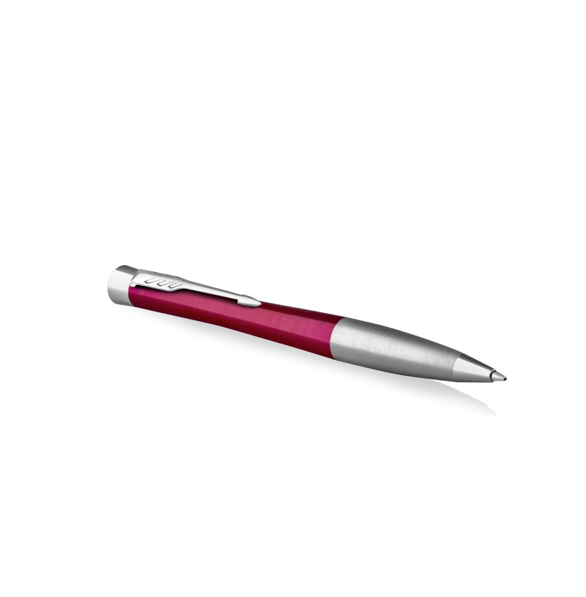 Parker Urban Ballpoint Twist Pen Magenta Lacquer with Chrome Trim