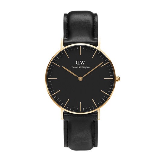 Daniel Wellington Classic 40 Sheffield Gold & White Watch