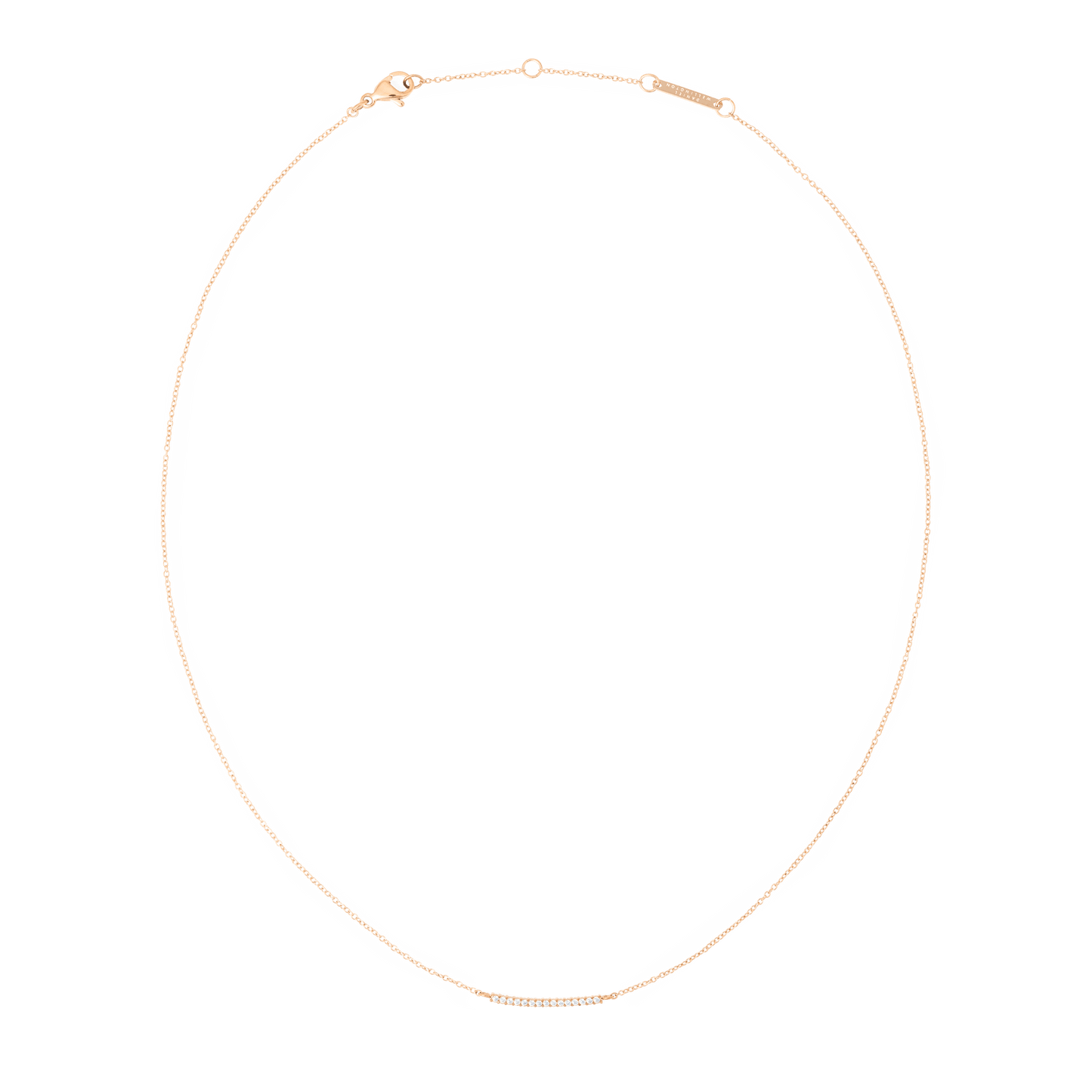 Daniel Wellington Mirelle Eternity Necklace Rose Gold