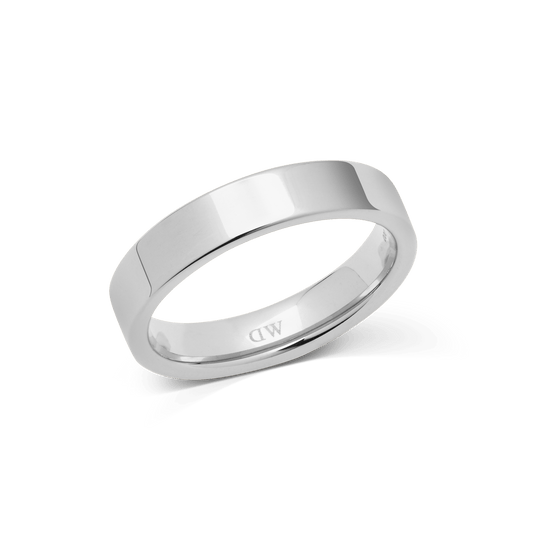 Daniel Wellington Line Ring Polished Silver 4.5mm