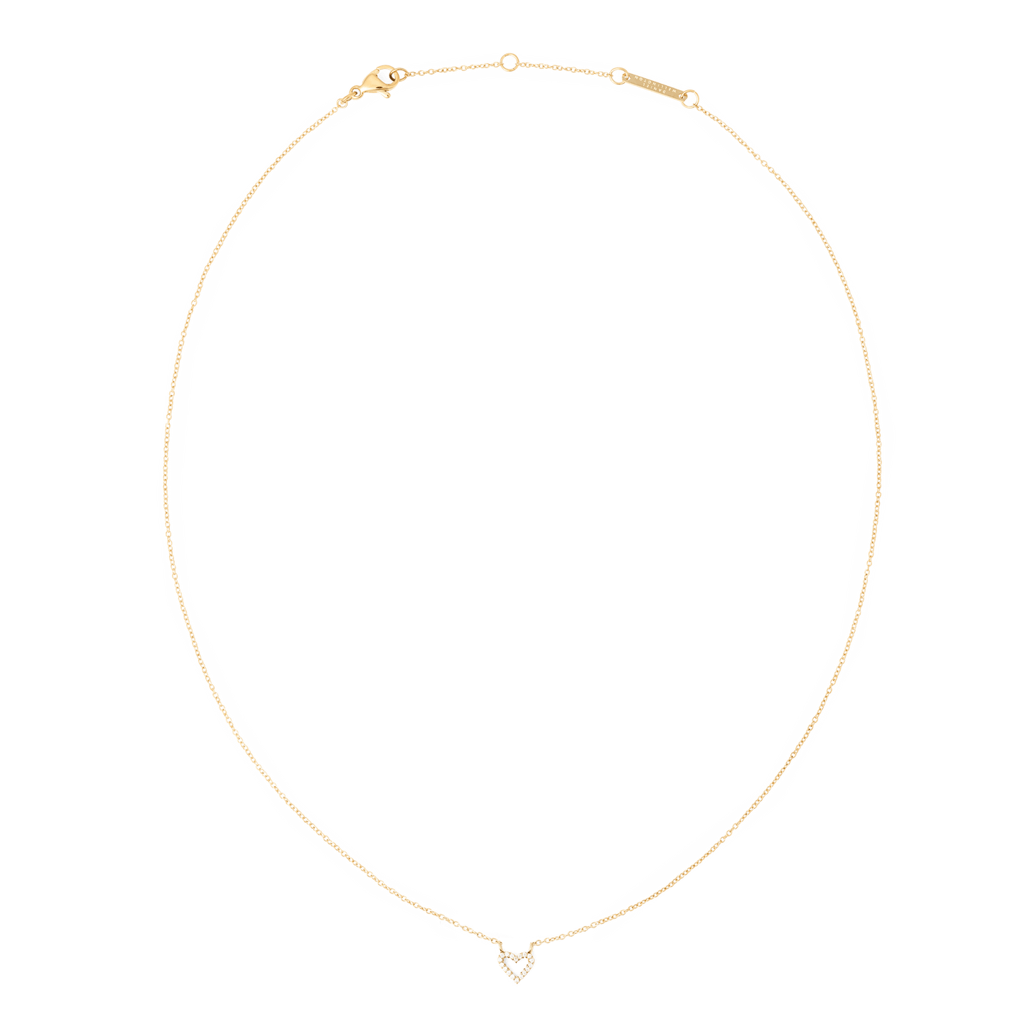 Daniel Wellington Mirelle Heart Necklace Gold