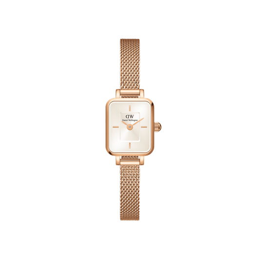 Daniel Wellington Quadro Mini Melrose Champagne Watch