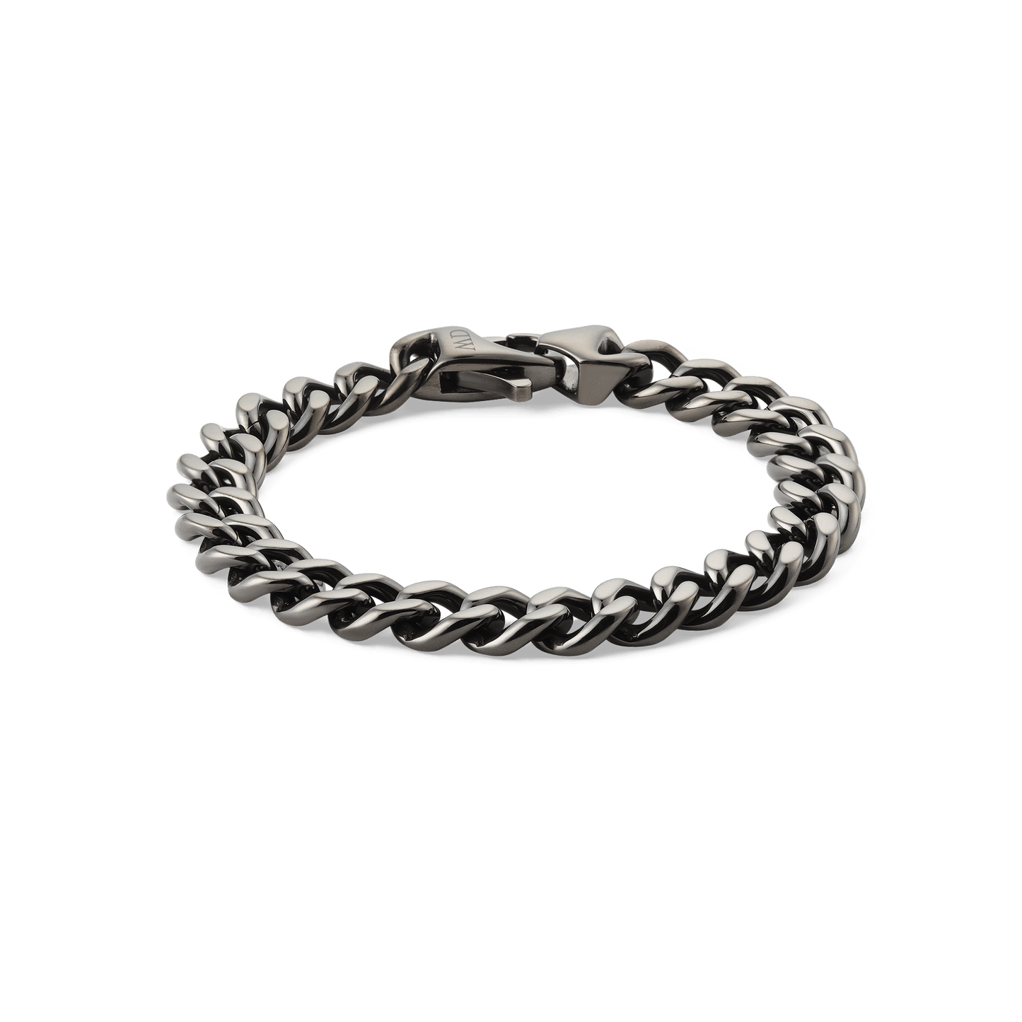 Daniel Wellington Ellipse Cuban Chain Bracelet Graphite