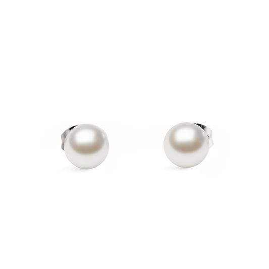 Daniel Wellington Pearl Stud Earring Silver