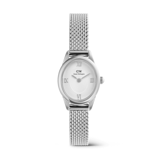 Daniel Wellington Ophelia Mini Mesh White Silver