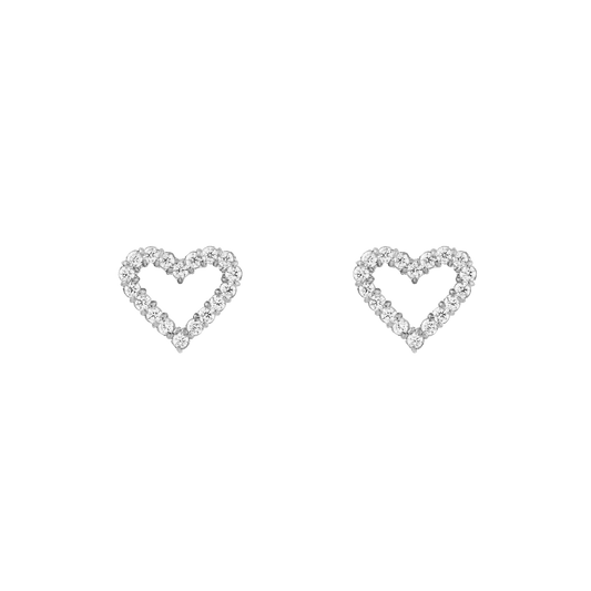 Daniel Wellington Mirelle Heart Earring Silver